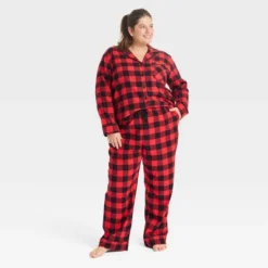 Women's Buffalo Check Flannel Matching Family Pajama Set - Wondershop™ Red -Home Decoration Shop GUEST ee962c73 c7b4 4ab8 86a5 0e110dccde76