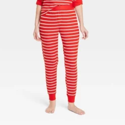 Women's Striped Matching Family Thermal Pajama Pants - Wondershop™ Red -Home Decoration Shop GUEST f4b1d3c0 cb46 4fe2 b678 29a10bf0d504