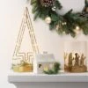 16.25" Battery Operated Lit Wire Christmas Tree Sculpture - Wondershop™ Gold -Home Decoration Shop GUEST fc970496 4a51 49fb 800d 5649244e0170