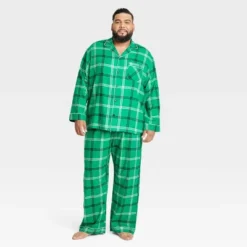 Men's Plaid Flannel Matching Family Pajama Set - Wondershop™ Green -Home Decoration Shop GUEST ff605a00 1ae2 4560 a668 b8bb7878f72e